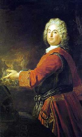 antoine pesne Portrait of Christian Ludwig Markgraf von Brandenburg-Schwedt